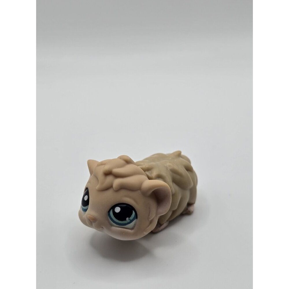 Littlest Pet Shop LPS #157 Cream Tan Guinea Pig HASBRO
